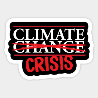 Climate Crisis Protecting Mother Earth Sticker